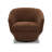 Jeryka Upholstered Swivel Club Chair Two Pack