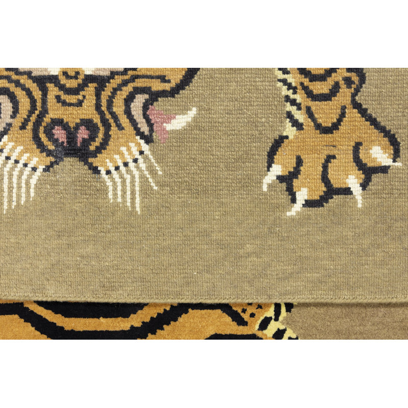Tapis en laine Nevaehrose, Carré 8 pi 1 po