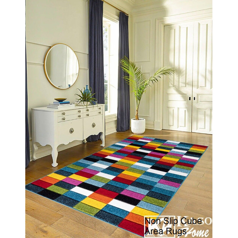 Lili-Lu Geometric Area Rug, Rectangle 80 x 150cm