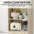 Schnur 75"H Kitchen Pantry Cabinet with Open Storage and Adjustable Shelves for Dining Room, Living Room, Laundry, Bathroom-1685019575