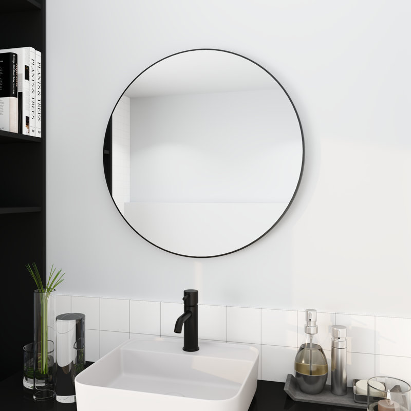 Modern Large Round Mirror