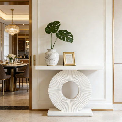 Elegant Entryway Table,Sturdy Hall Table,Versatile Console Table