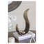 Porte-bougie 14,6 po Sculptural Ombre