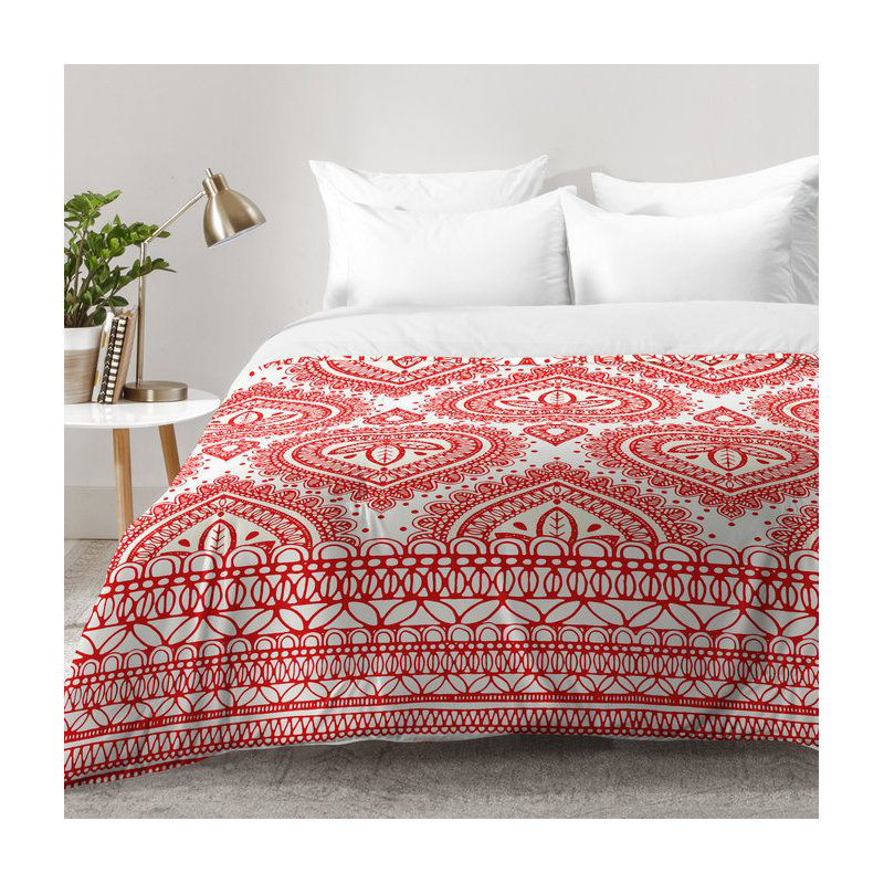 Modern & Contemporary Damask Comforter, Full/Queen Comforter + 2 Standard Shams