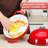 Pirecart 6Qt Enameled Cast Iron Dutch Oven For  Bread Baking, Non-Stick Dome-Shaped Bread Oven Pot With Lid, Silicone Handles And Scraper, Red-117583857