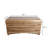 Waterfall Solid Wood Hope Chest, Hickory Wood, Natural Stain, 36"-2116639974