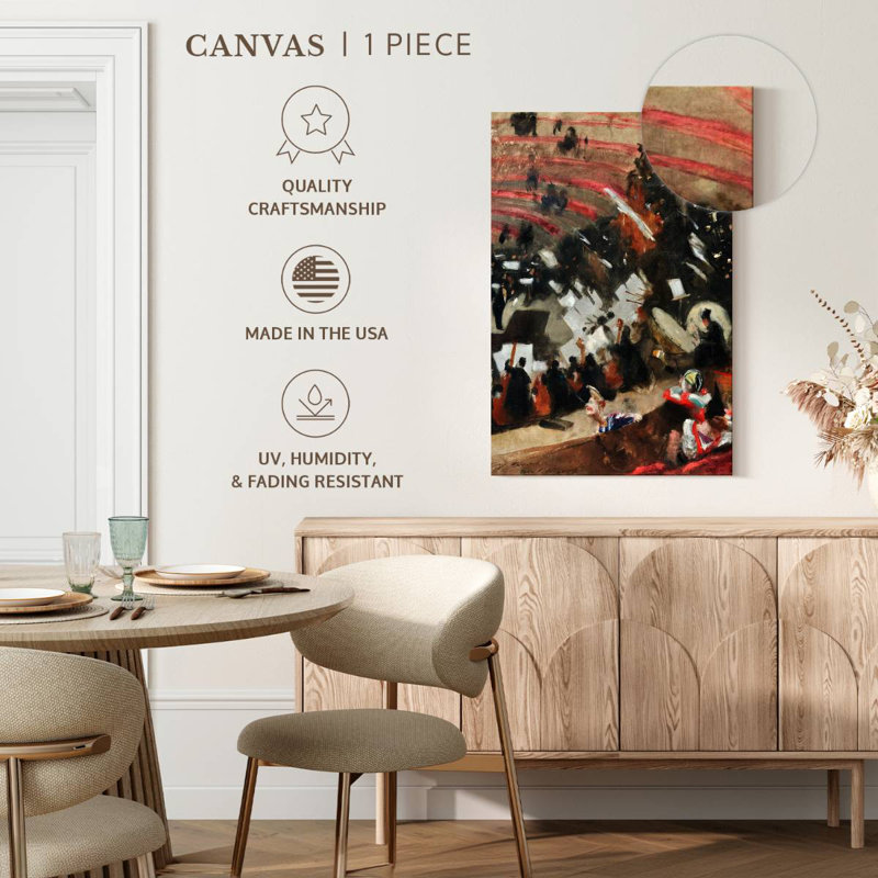 Abarca Pas de Loup Orchestra At The Cirque d'Hiver, 24" H x 16" W