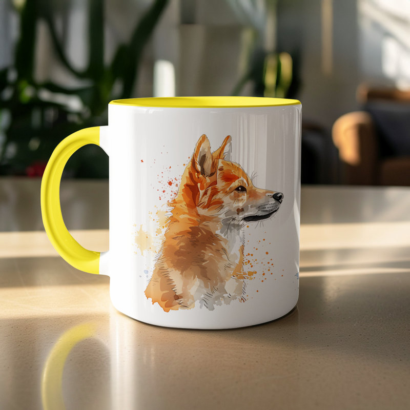 Mug, Yellow