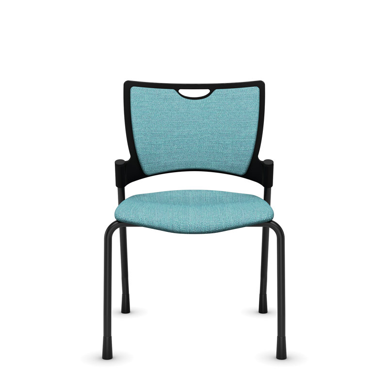 Chaise rembourrée en plastique Bella de 9 à 5 places Bella, Bord de mer, Sans accoudoirs