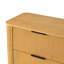Commode 3 tiroirs en bois massif 