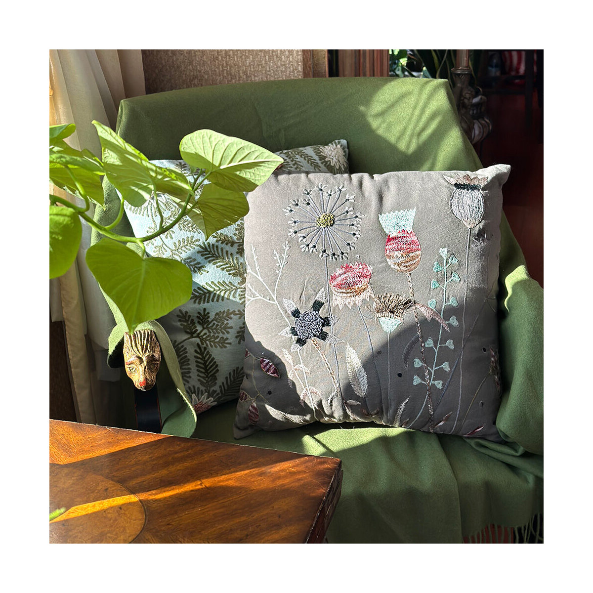 Organic Club Decorative Pillow - Thumbnail 3