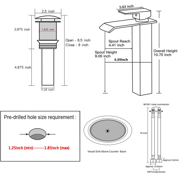 Dimensions du produit