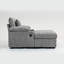 Fauteuil d'appoint avec canapé et repose-pieds-961502376