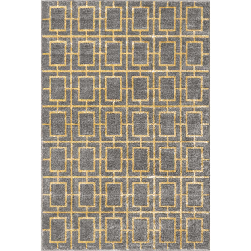 Geometric Area Rug, Rectangle 183 x 274cm