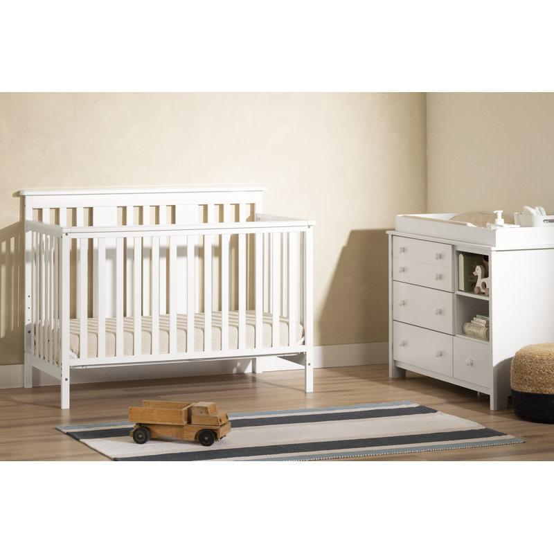 coastal beach changing table dresser South Shore Cotton Candy, Coastal Changing table, Narrow White