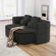 Canapé-lit pliable 75 po 2-en-1, canapé-lit convertible en mousse avec couverture multifonctionnelle, canapé-lit pliant en chenille, canapé-lit pour salon