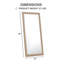 Miroir pleine longueur Sailee-66917753