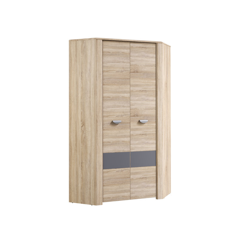 Bramley 2 Door Manufactured Wood Wardrobe