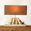 Resin Rabbit Table Lamp with Rectangle Linen Shade-94320527