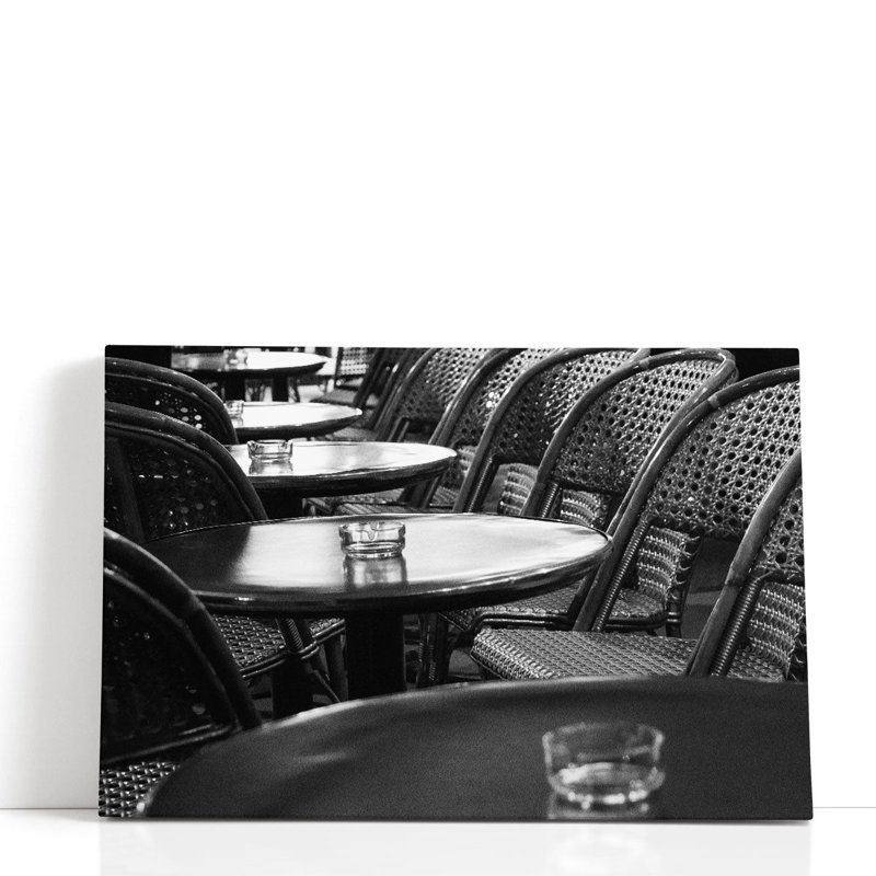 Cafe Noir - Canvas Print Wall Art, 20" H x 30" W