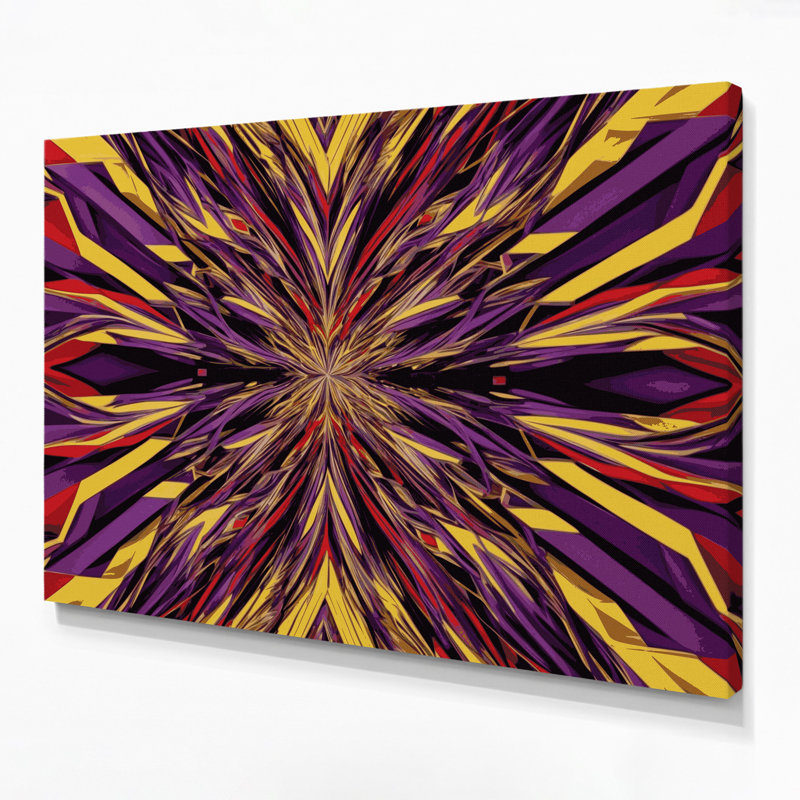 Art mural sur toile Op Art 47, H 20 po x l 24 po