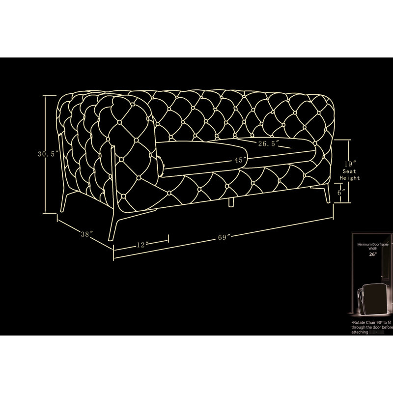 Cuir blanc avec rembourrage en mousse et rembourrage en 3 couches solides en acier inoxydable brésilien