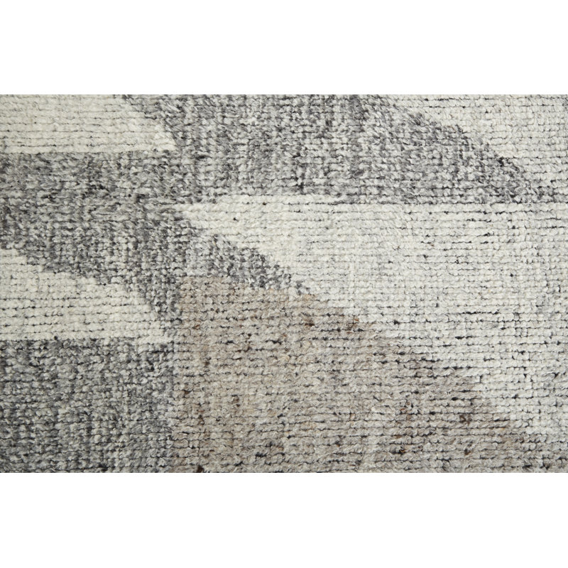 Alford Wool Geometric Area Rug, Rectangle 5'6" x 8'6"