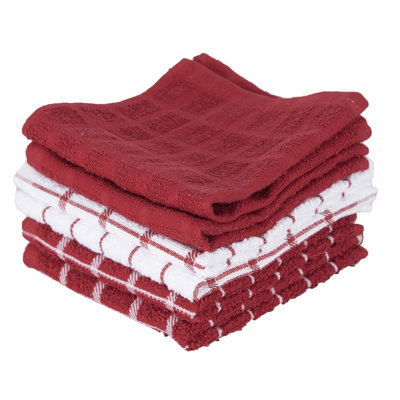 Cotton Plaid Dish Cloth Kitchen Towel