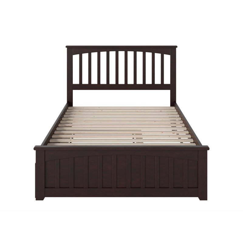 Huntsville Full Platform Bed with Trundle, Espresso