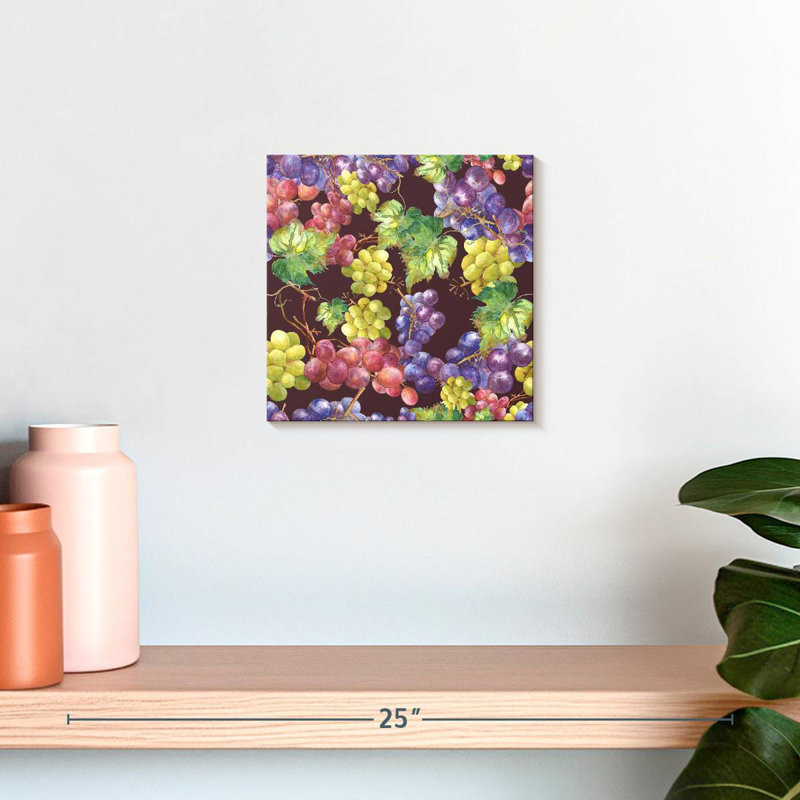 Yarlin Grapes, 10" H x 10" W