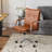 Luxury Faux Leather Office Chair - Padded Arms-342761276
