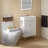 Anssi 21.62 " W Freestanding Standard 1 Single Vanity Bathroom Vanity With Ceramic Top