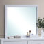 Miroir moderne, blanc