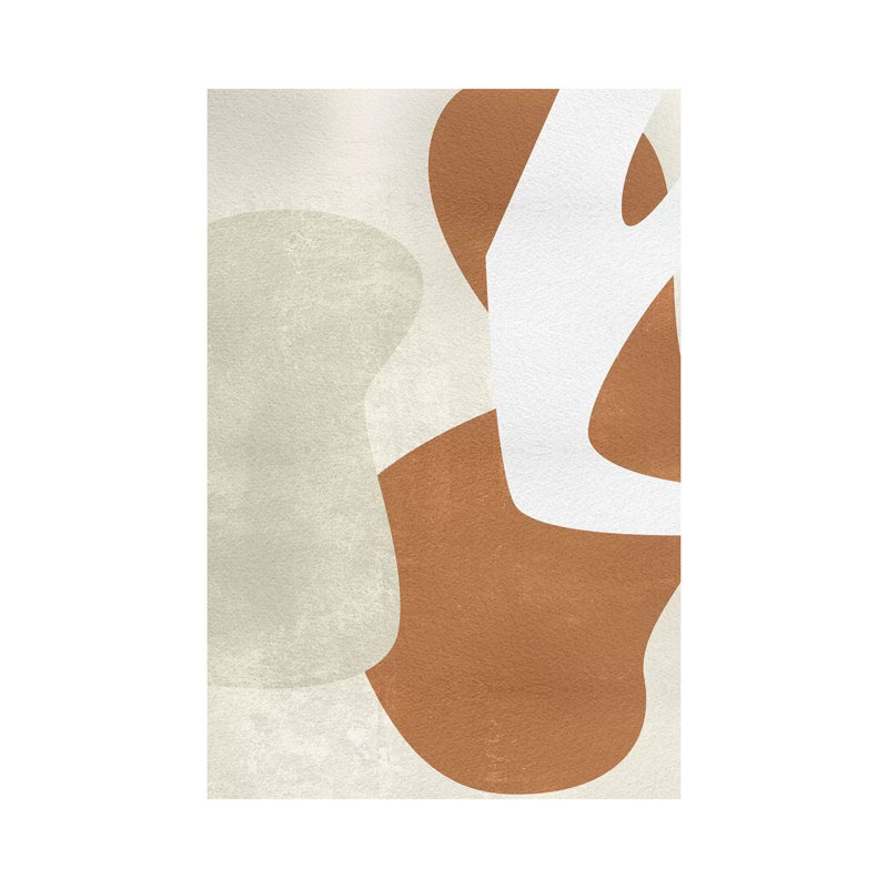 Beige Stucture I by Melissa Wang - Wrapped Canvas Print, 30.48cm H x 20.32cm W x 1.91cm
