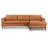 Calle 114" Full-Grain Genuine Italian Sectional Sofa-916565000-916564998-916534141