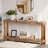 60" x 10" Solid Wood Console Table-2128342059