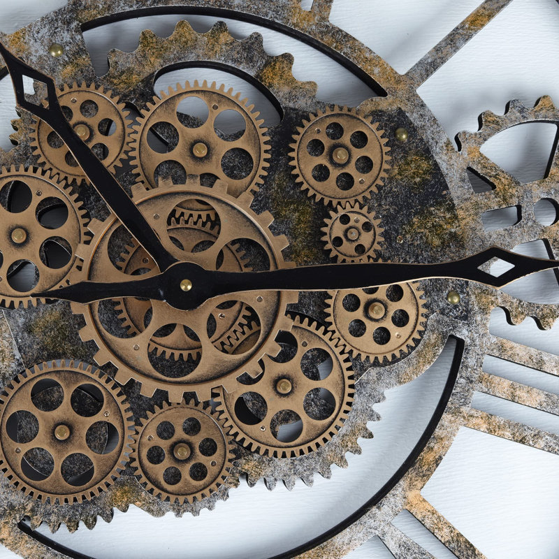 Bonifacas Manufactured Wood Wall Clock