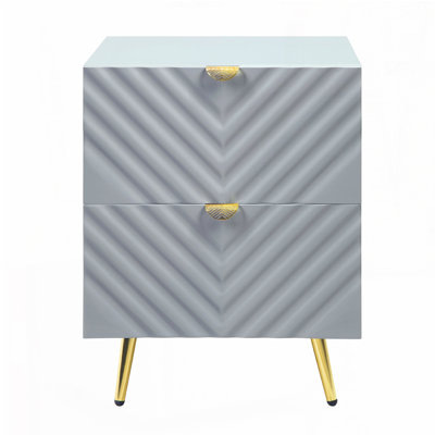 Gray Nightstand
