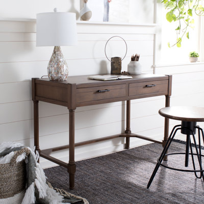 Scott Solid Wood Base Writing Desk