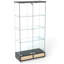 Vitrine moderne en verre avec grands tiroirs-1589010893