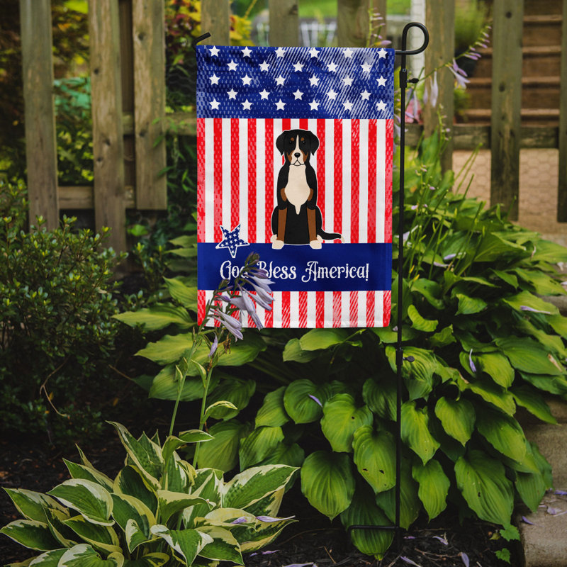 Drapeau de jardin Leighanne, Suisse (noir)