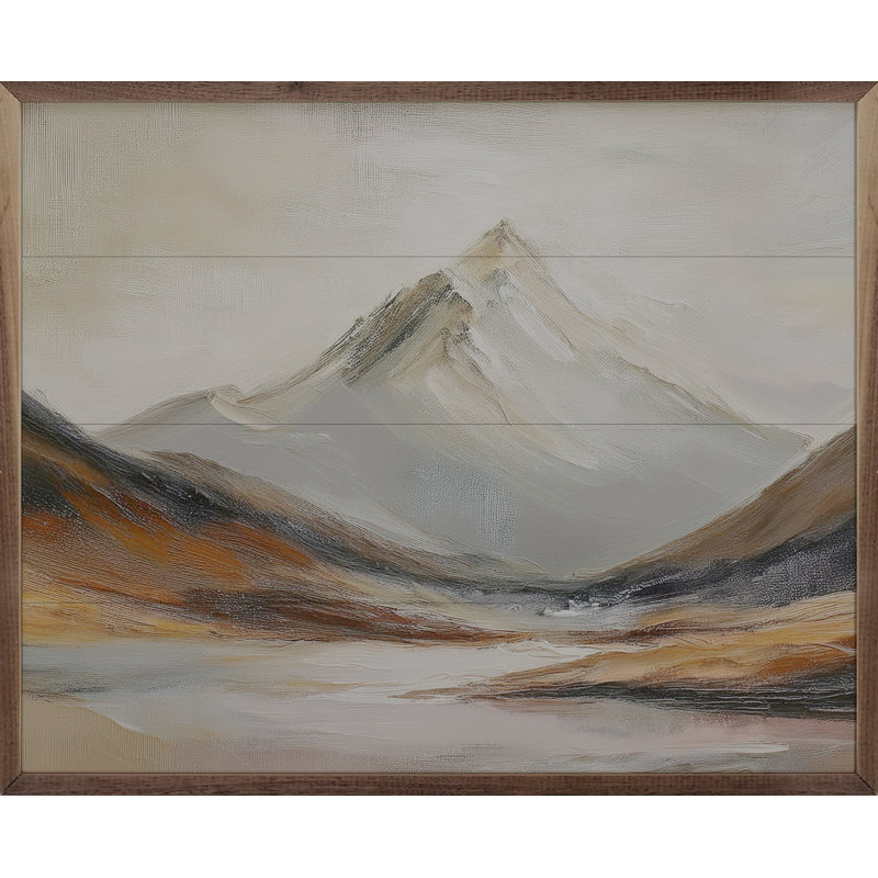 Sommet de la montagne blanche, H 24 po x l 30 po