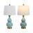 Conyers 26.5" Modern Ceramic Table Lamp with 3-Way Dimming and USB Port for Living Room and Bedroom-1396266213