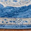 Tapis bleu / gris Arvillia802-193078920