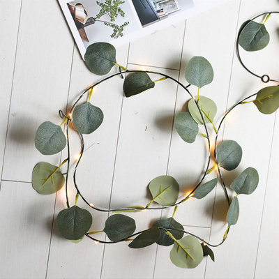 Twinkling Tree Light  Garland With Warm White LED Artificial  With Lights For Bedroom Living Wedding Indoor Outdoor