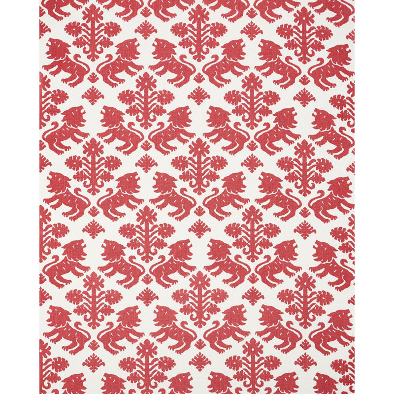 Tissu Regalia, Rouge