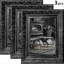 Cadre photo 3 pièces noir pour présentation de photos 8 po x 10 po-133866567-133866568-133866573