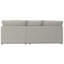 Aguilar - Canapé modulaire 3 pièces avec sièges confortables et 9 coussins décoratifs inclus-1020625781