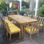 Colbye Teak Solid Wood Dining Table