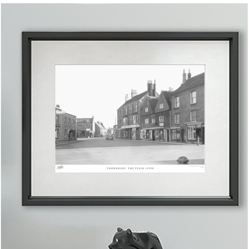 Thornbury, The Plain C1950 - Single Picture Frame Print, 60cm H X 80cm W x 2cm D